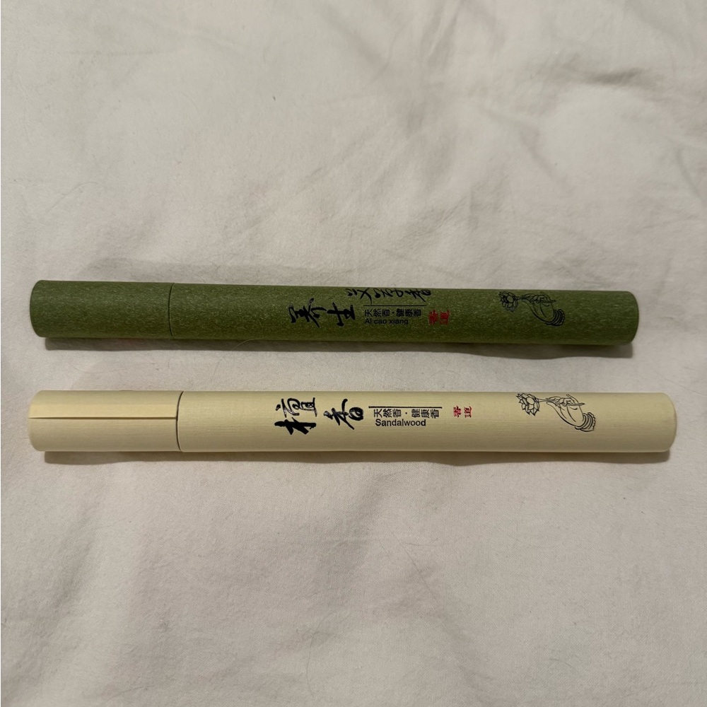 Mugwort and Sandalwood Incense Sticks
